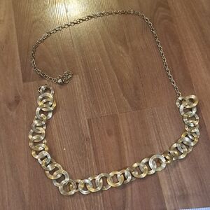 Stylish Gold Chain Link Belt